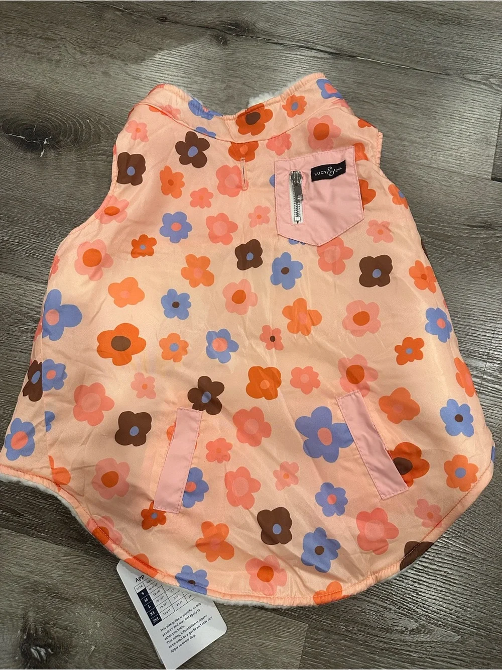 Lucy & Co. colorful wear lining